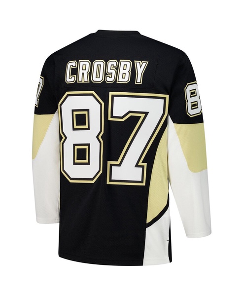 Men's Sidney Crosby Black Pittsburgh Penguins 2008-09 Power Play Jersey