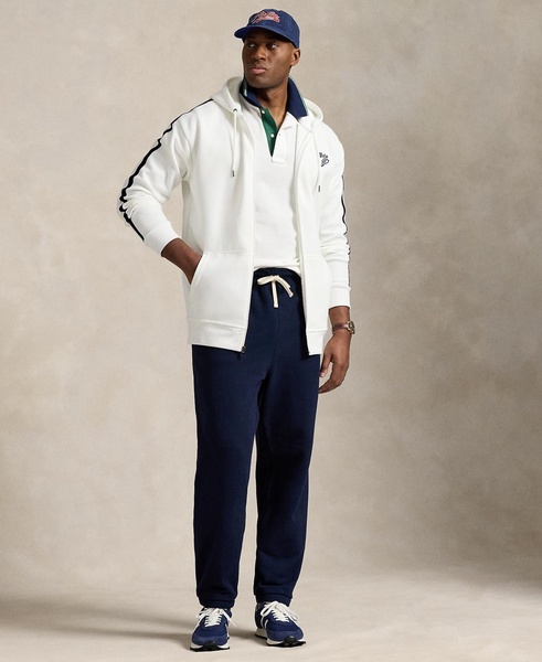Men's Big & Tall Embroidered Double-Knit Hoodie