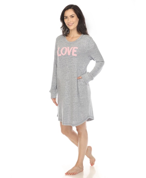 Women's Long Sleeve Sleepshirt