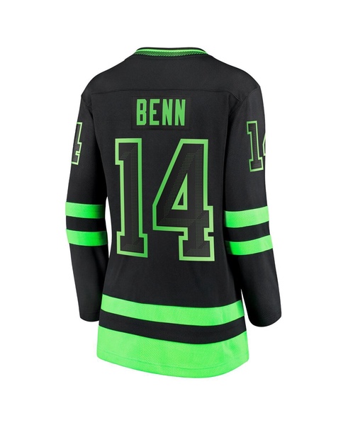 Women's Jamie Benn Black Dallas Stars 2020/21 Alternate Premier Breakaway Player Jersey