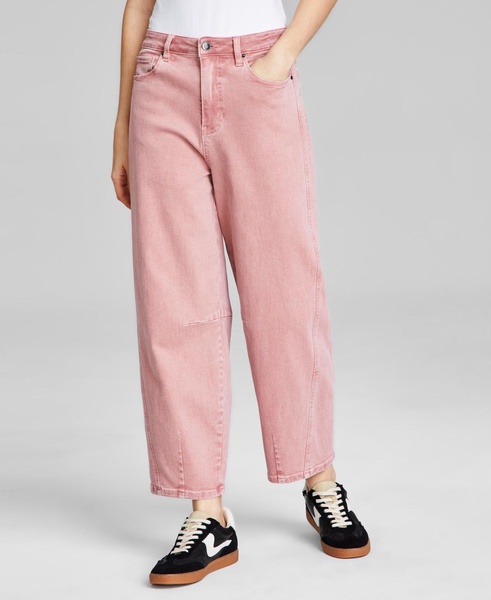 Women's Barrel-Leg Denim Jeans