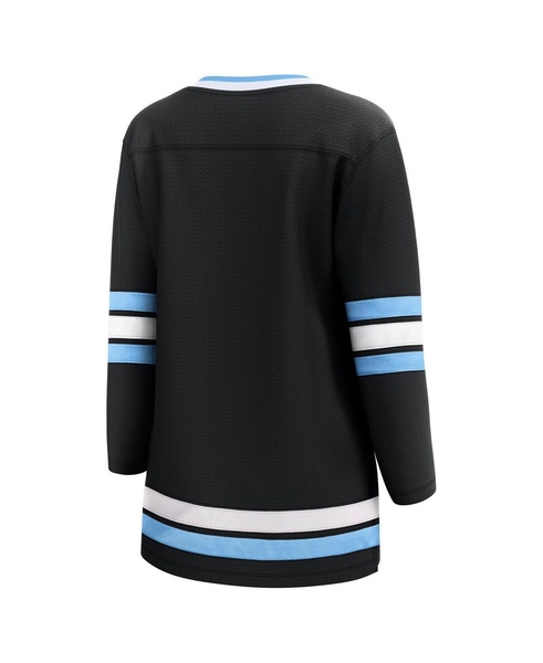 Women's  Black Utah Hockey Club Premier Breakaway Home Jersey