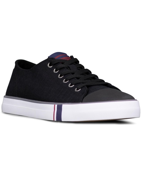 Men's Hadley Low Canvas Casual Sneakers from Finish Line