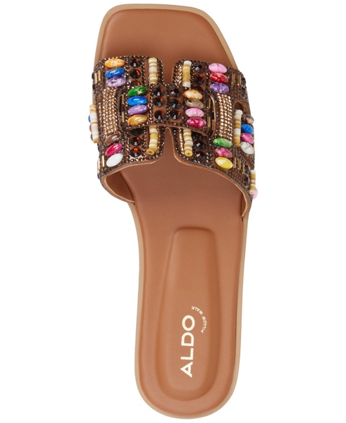 Women's Eleny Embellished Slide Flat Sandals