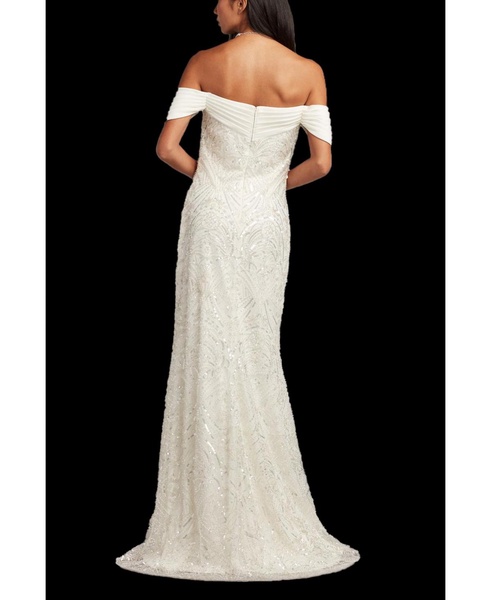 Women's Stowell Embellished Tulle Strapless Gown