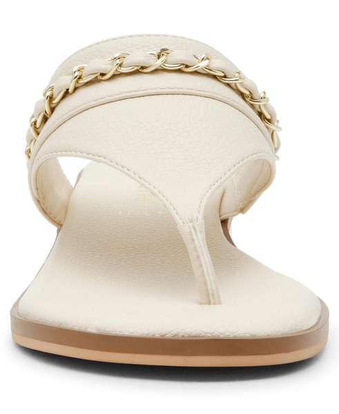 Women's Taylor Block Heel Thong Chain Dress Sandals