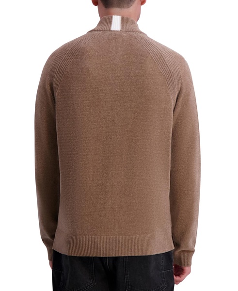 Men's Chenille Full Zip Sweater