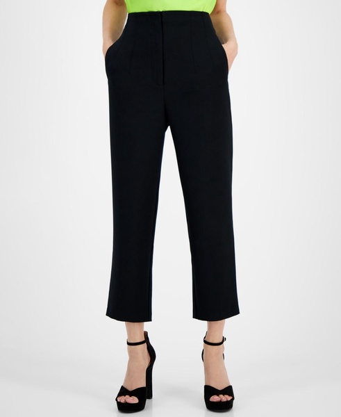 Petite High-Rise Tapered Pants, Created for Macy's 