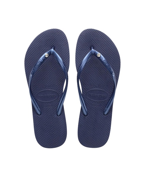 Women's Slim Swarovski Crystal II Flip Flop Sandals