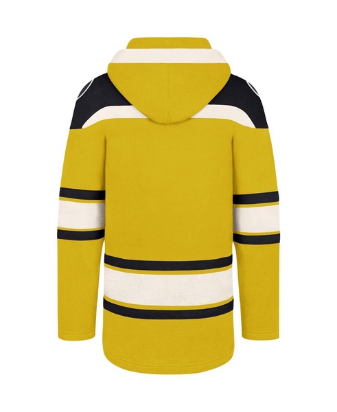 Men's Gold, Navy Nashville Predators Superior Lacer Pullover Hoodie