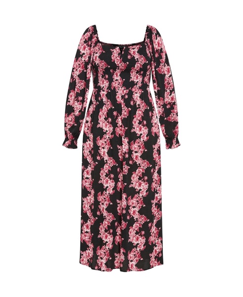 Plus Size Aurelia Print Dress