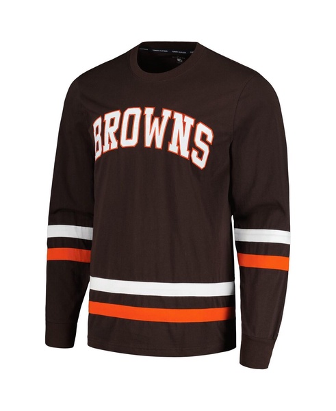 Men's Brown, Orange Cleveland Browns Nolan Long Sleeve T-shirt