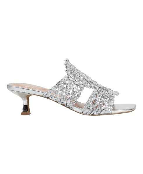 Women's Melvana Woven Kitten Heel Sandals