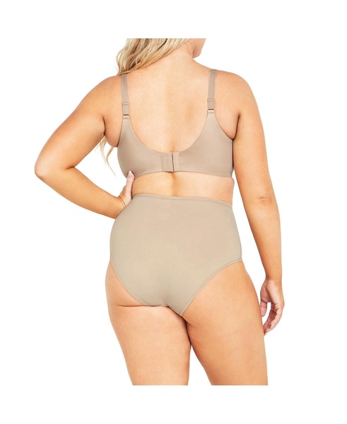 Plus Size Smooth & Chic T-Shirt Bra - latte