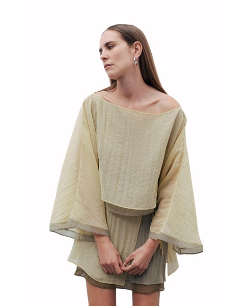 Women's Boat Neck Blouse