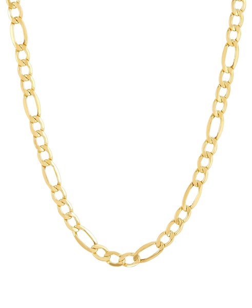 22" Figaro Link Necklace (5-3/4mm) in 14k Gold
