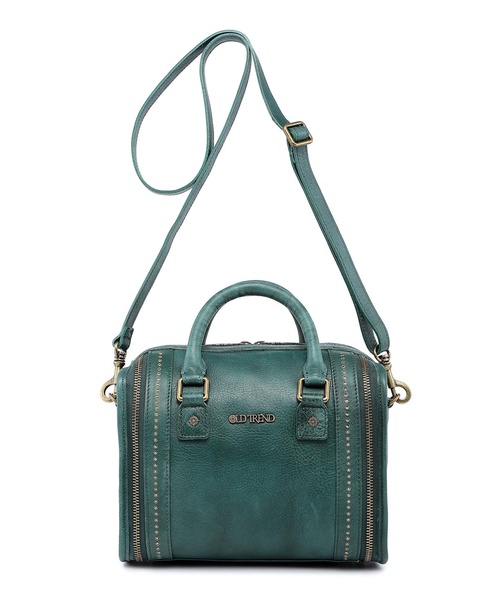 Women's Genuine Leather Mini Trunk Crossbody Bag