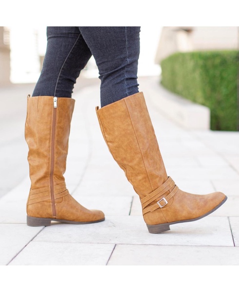 Women's Ivie Wide Calf Knee High Riding Boots