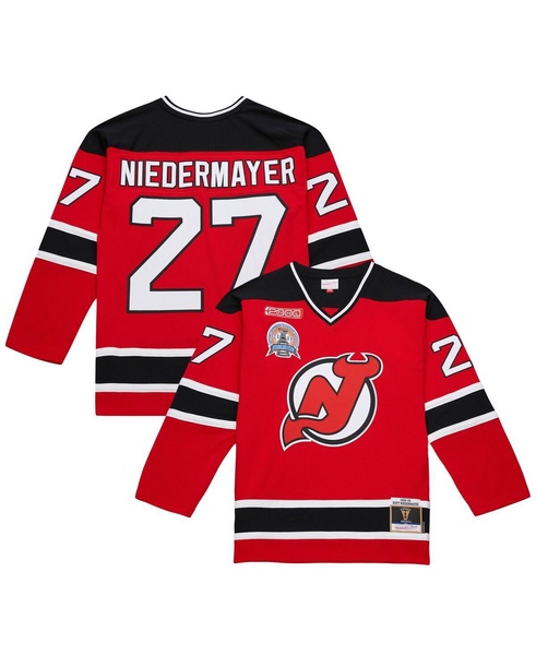 Men's Scott Niedermayer Red New Jersey Devils Big Tall 1999/00 Blue Line 2.0 Jersey