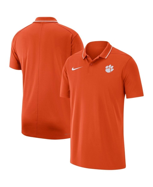 Men's Orange Clemson Tigers 2023 Coaches Performance Polo Shirt