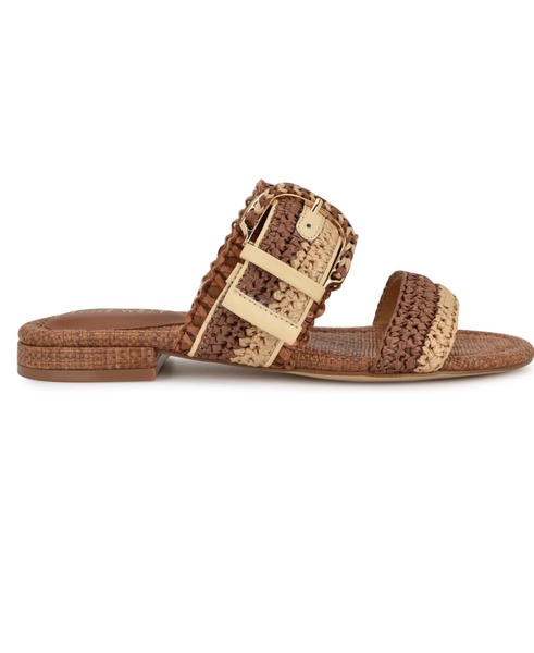 Women's Sameey Woven Slip-On Flat Sandals