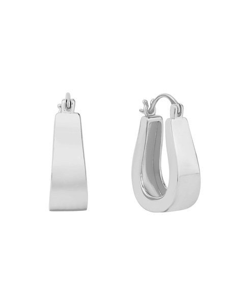 Polished Click Top Hoop Earrings