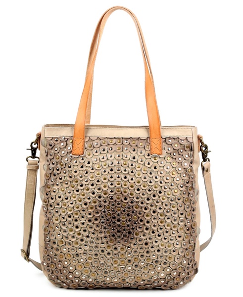 Stellar Stud Leather Tote Bag