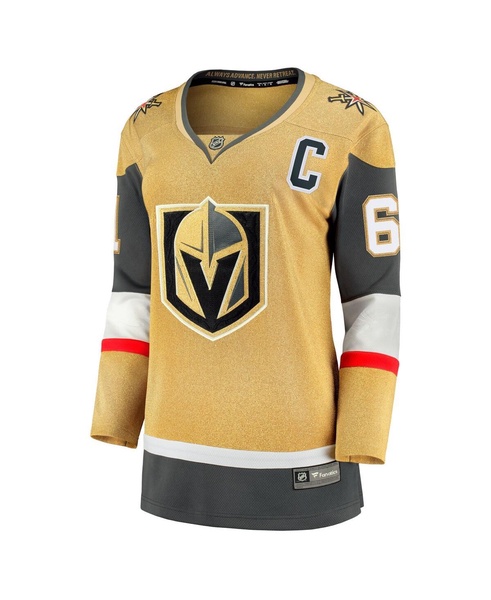 Women's Mark Stone Gold Vegas Golden Knights Captain Patch Alternate Premier Breakaway Player Jersey