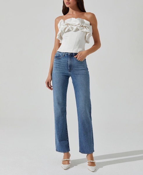 Women's Sarahi Ruffled Strapless Top