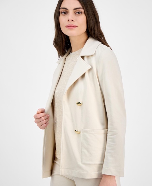Women's Luxe French Terry Relaxed Fit Blazer