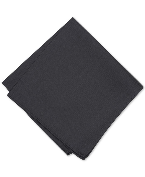 Men's Solid Pocket Square, Created for Macy's