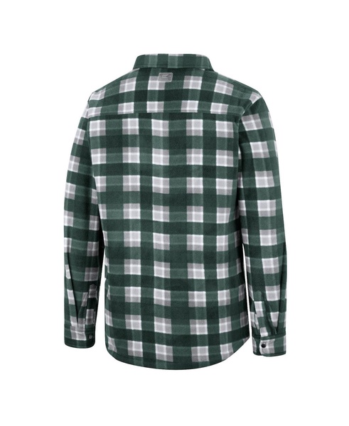 Men's Green NDSU Bison Ellis Full-Snap Jacket