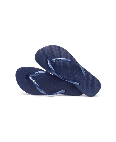 Women's Slim Swarovski Crystal II Flip Flop Sandals