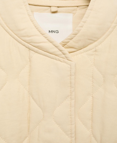 Women's Quilted Bomber Jacket