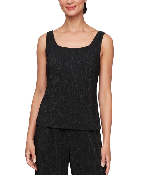 Women's Sparkle Chiffon Jacket & Top Set