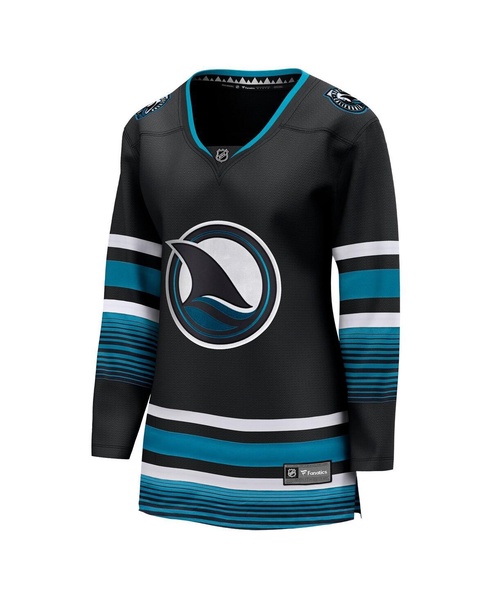 Women's Black San Jose Sharks Alternate Premier Breakaway Jersey