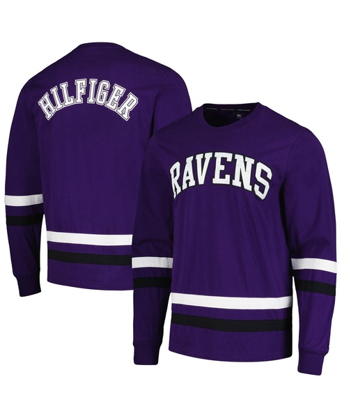 Men's Purple, Black Baltimore Ravens Nolan Long Sleeve T-shirt