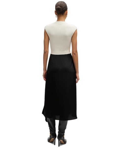 Women's Volant Trim Two-Part Dress