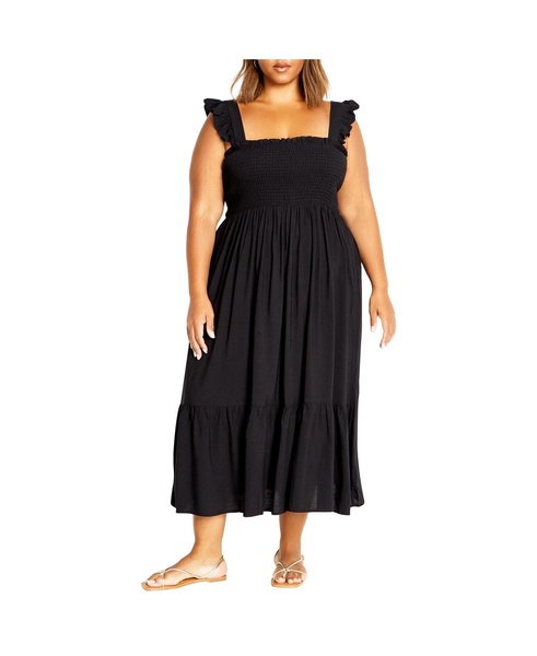 Plus Size Oasis Tropical Maxi Dress