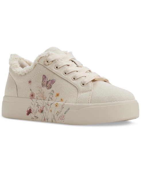 Women's Wildflowers Lace-Up Low-Top Sneakers