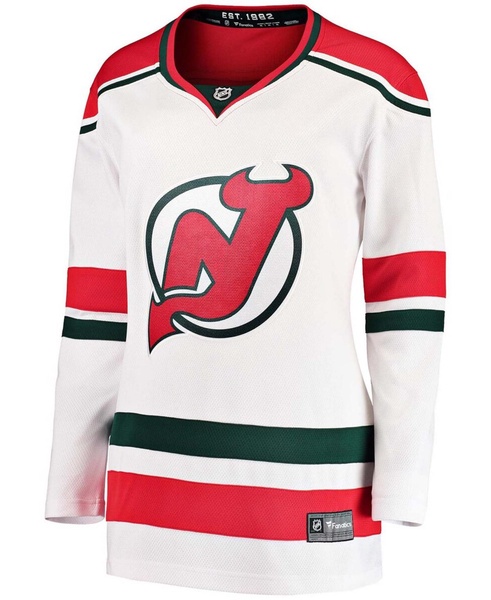Women's White New Jersey Devils 2022/23 Heritage Premier Breakaway Jersey