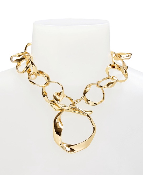 Sculpted Link Collar Necklace
