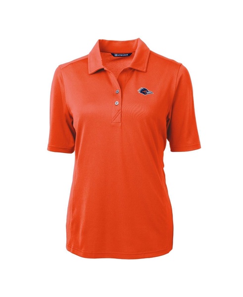 Women's Orange UTSA Roadrunners DryTec Virtue Eco Pique Polo