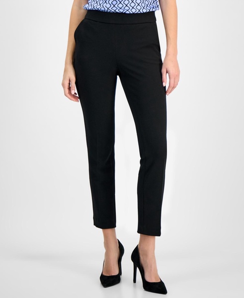 Women's Pull-On Stretch Ankle Trousers, Regular & Petite 