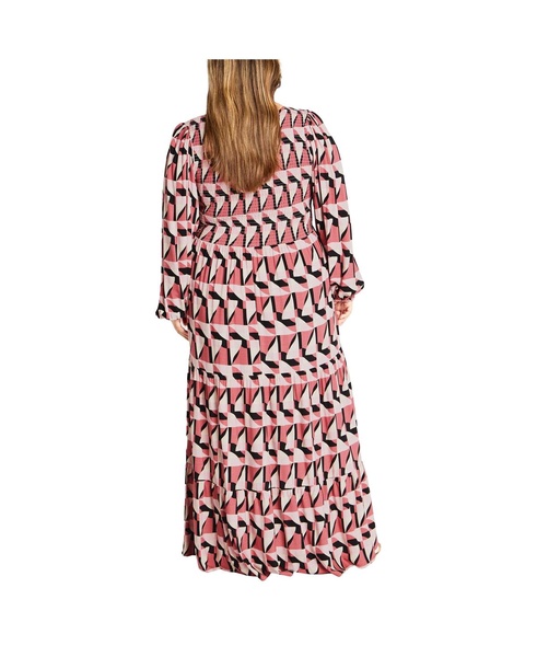 Plus Size Jayden Print Maxi Dress
