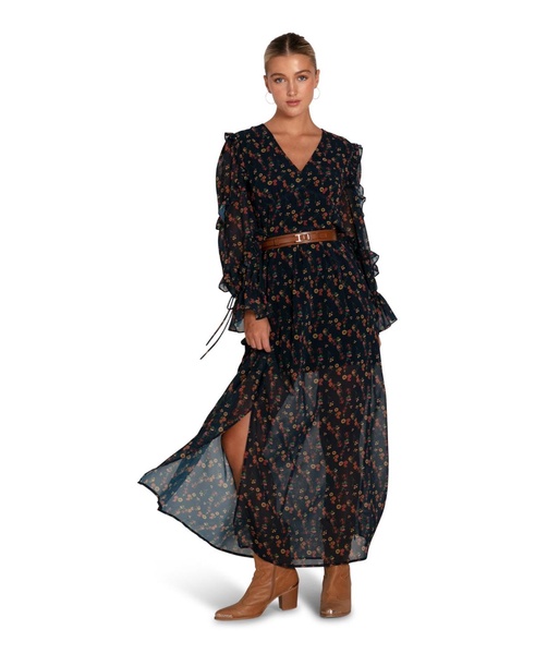 Come As You Are Floral Maxi Dress
