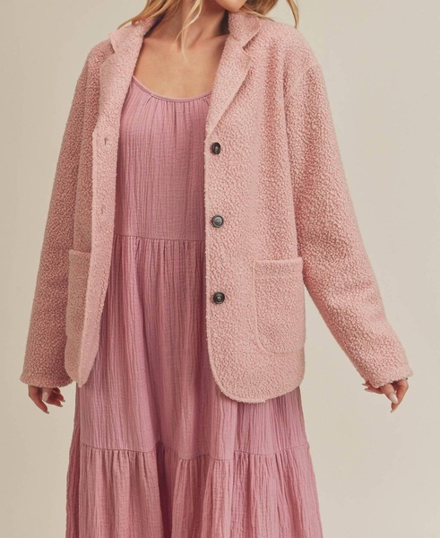 kaia jacket in pink