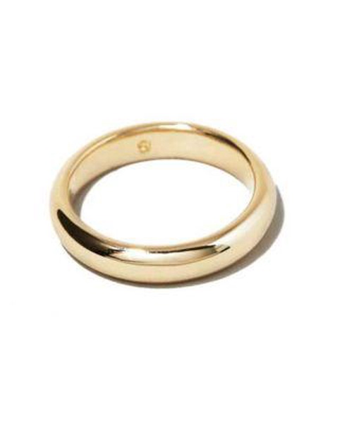 - Gold Band Ring - Everly