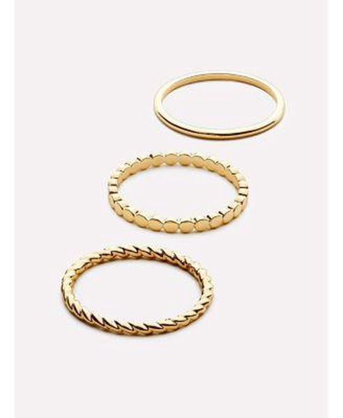- Gold Ring Set - Adrianna Set