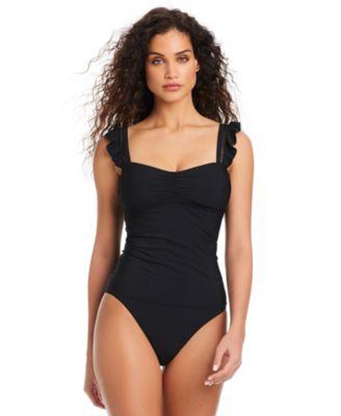 Women's Ruffled Tankini & Bottoms 